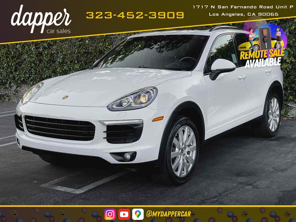 2017 Porsche Cayenne 