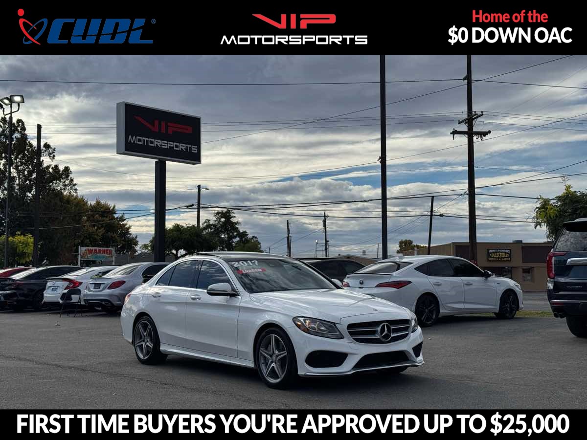 2017 Mercedes-Benz C 300 4MATIC Sedan with Luxury Pkg