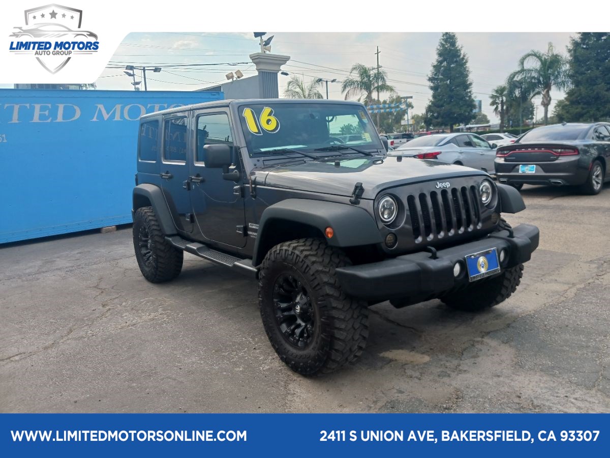 2016 Jeep Wrangler Unlimited Sport