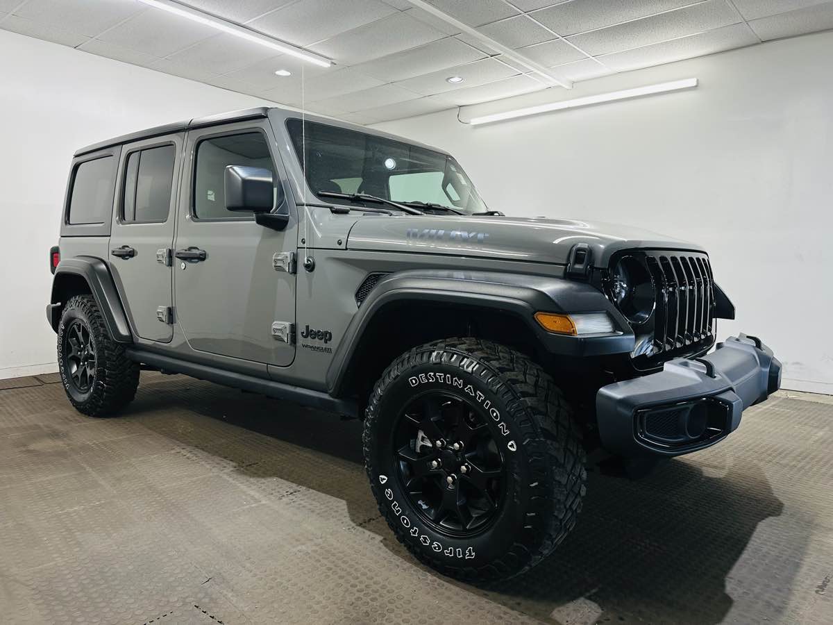 2021 Jeep Wrangler Unlimited Willys  STING GRAY with E Torque V6