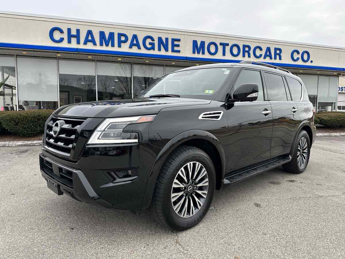 2023 Nissan Armada MIDNIGHT PACKAGE with 2nd Row Captain's Chairs