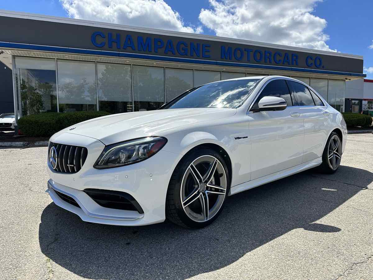 Sold 2020 Mercedes-Benz AMG C 63 Sedan