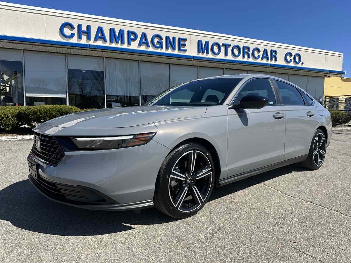 2024 Honda Accord Hybrid Sport Pack in Urban Gray Pearl, Gets up to 46MPG