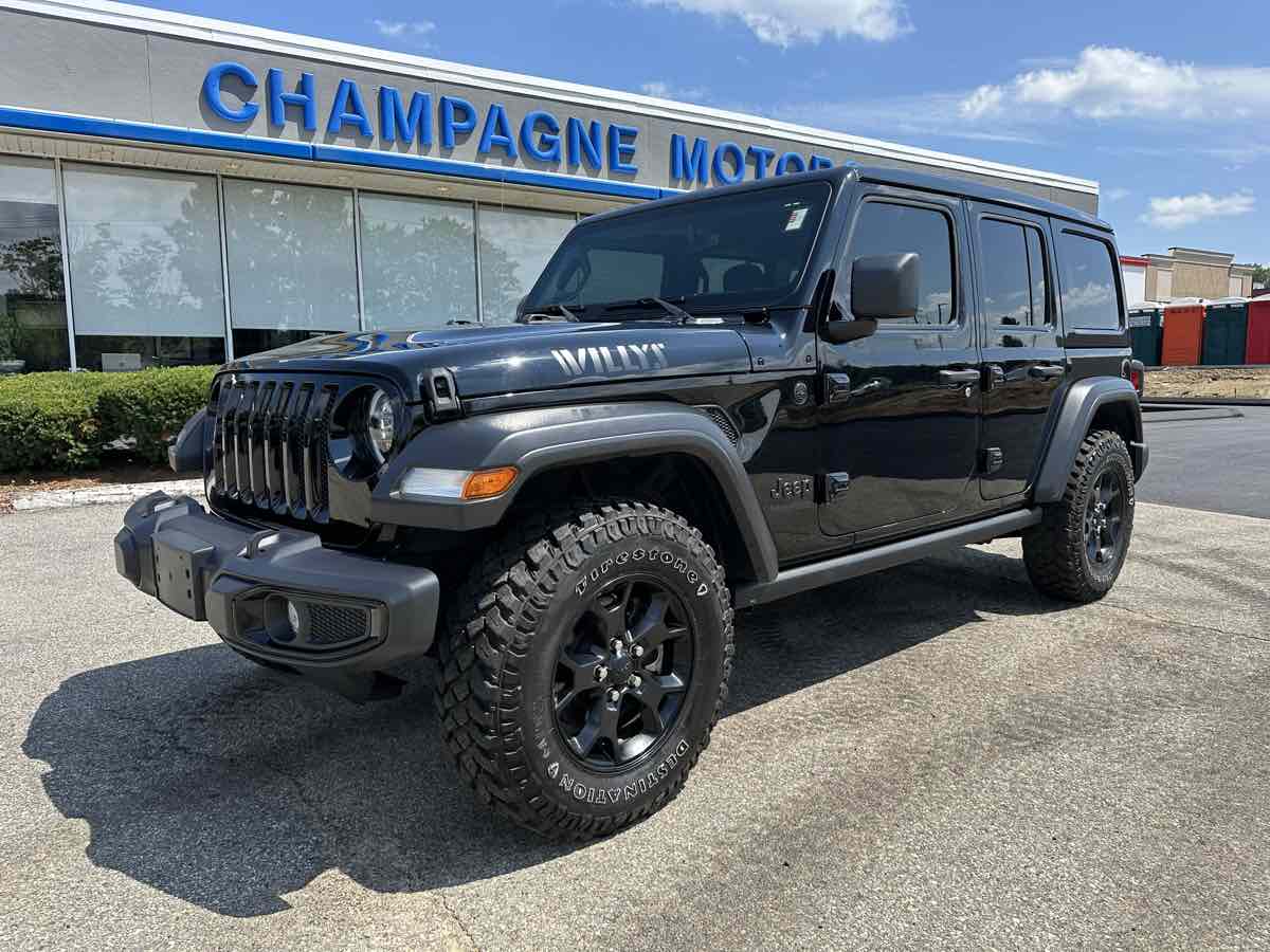 2022 Jeep Wrangler Willys Sun and Sound Pack, SKY ROOF, Navi, Alpine