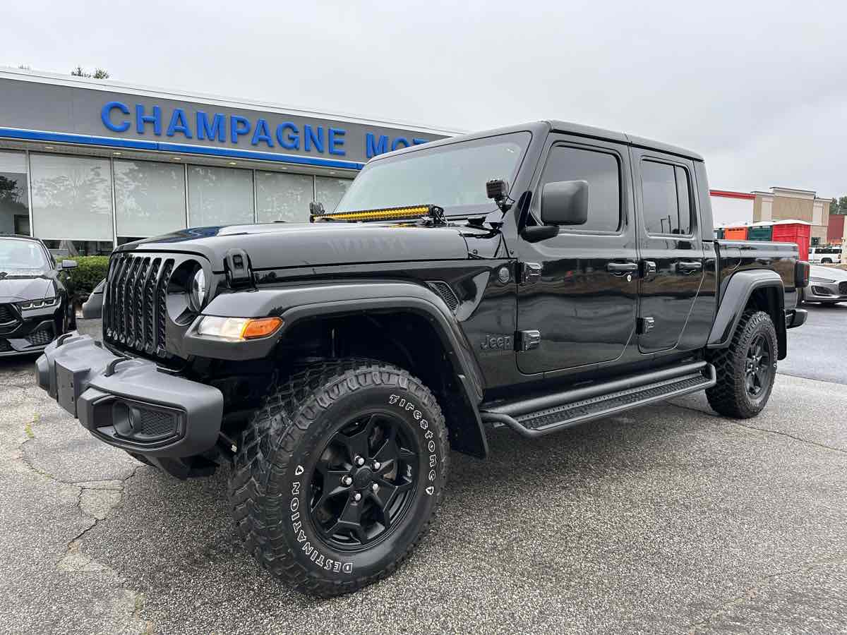 2022 Jeep Gladiator Willys LOADED Alpine, Tow, Navi, Quilted Leather