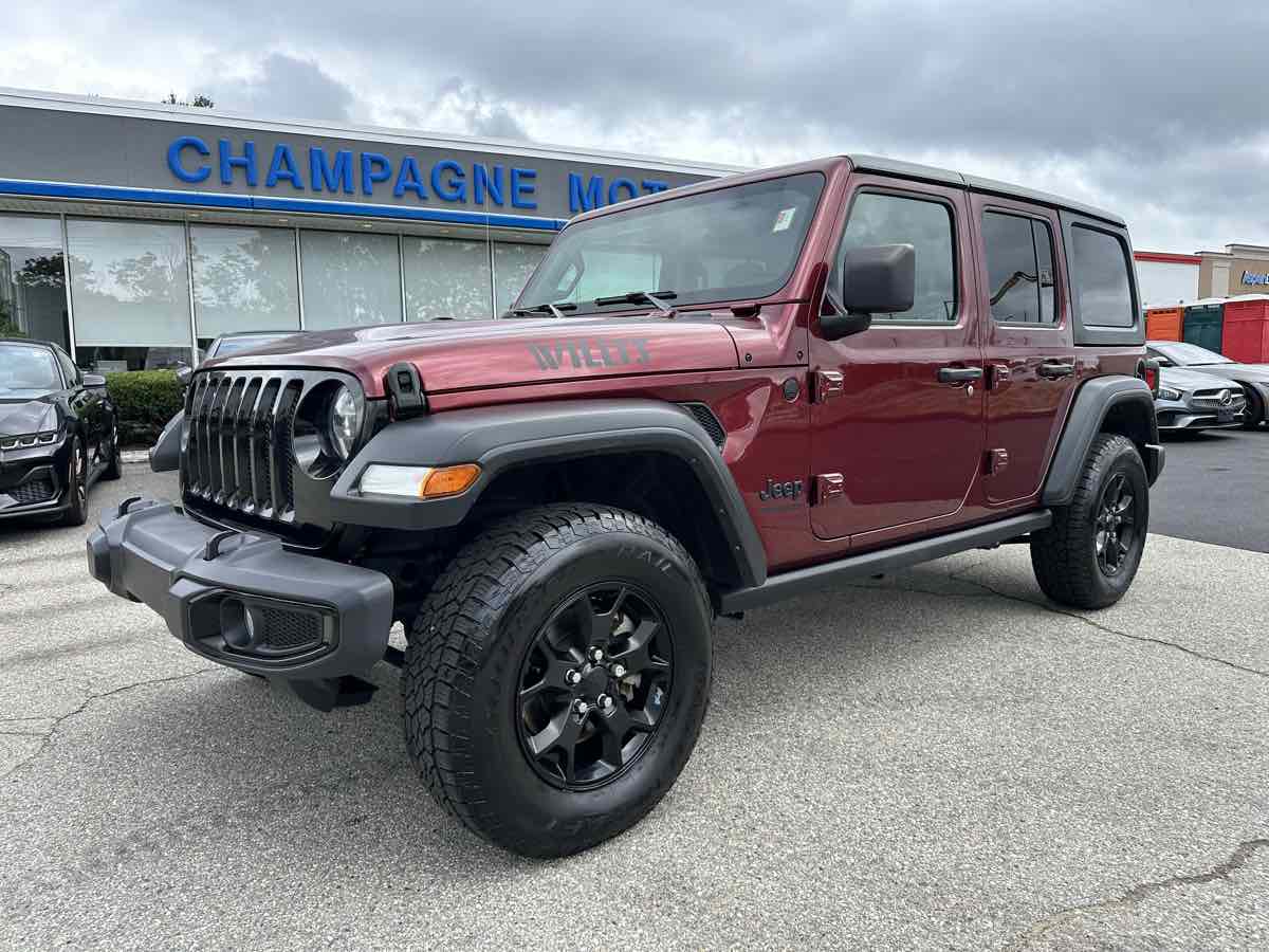 2021 Jeep Wrangler Unlimited Willys Alpine Navi SNAZZBERRY