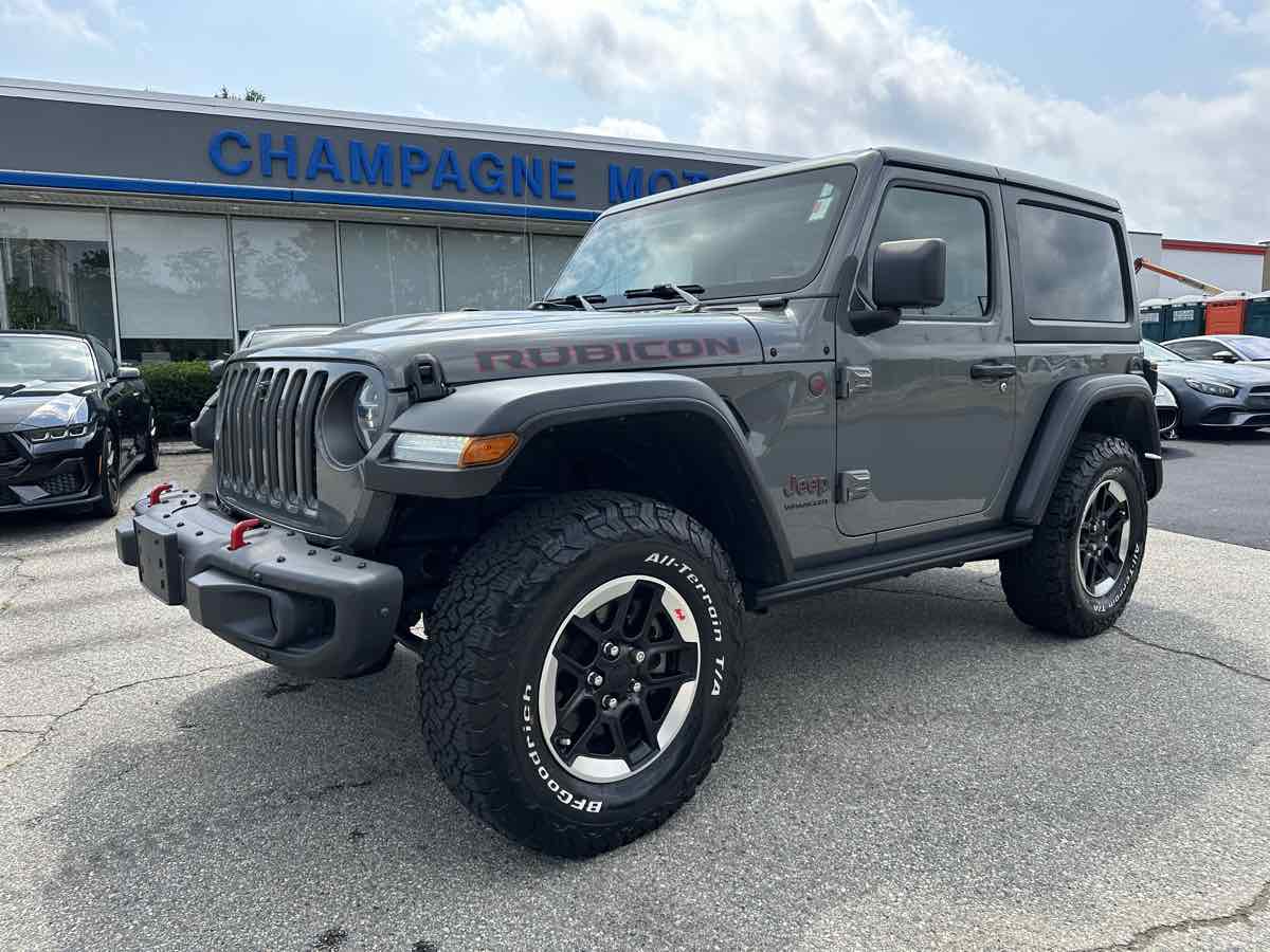 2021 Jeep Wrangler Rubicon with original MSRP of $57690 new!