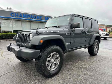 2017 Jeep Wrangler Unlimited Rubicon One Owner in RHINO