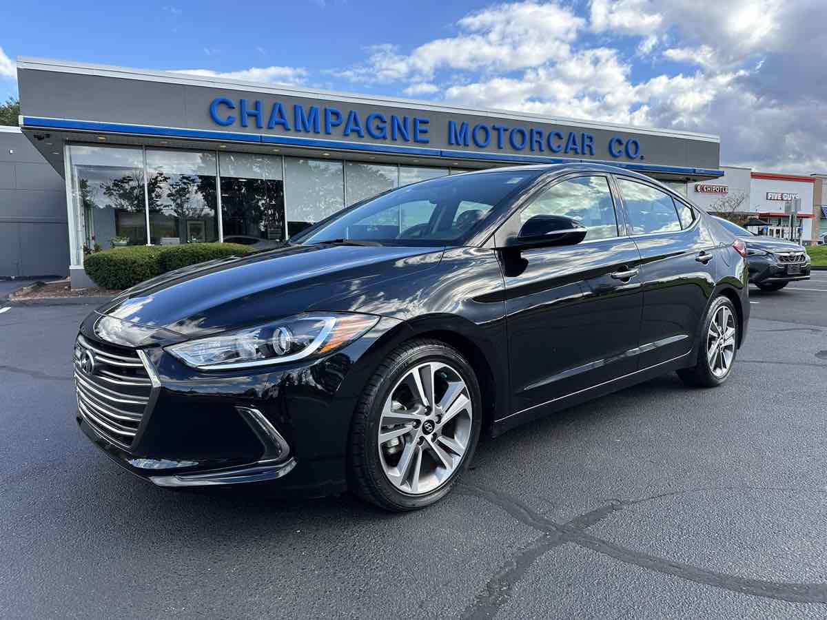 2017 Hyundai Elantra Limited with Leather, Navigation, Sunroof, 37MPG