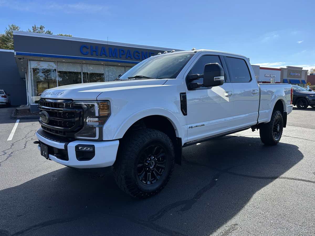 2021 Ford Super Duty F-350 SRW LARIAT TREMOR POWER STROKE DIESEL BLACK PACK