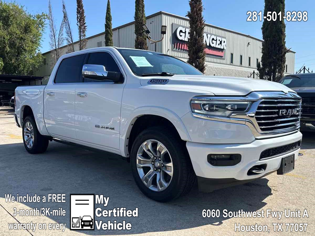 2020 Ram 1500 Longhorn 4x4 Crew Cab 5'7"  RAM BOX