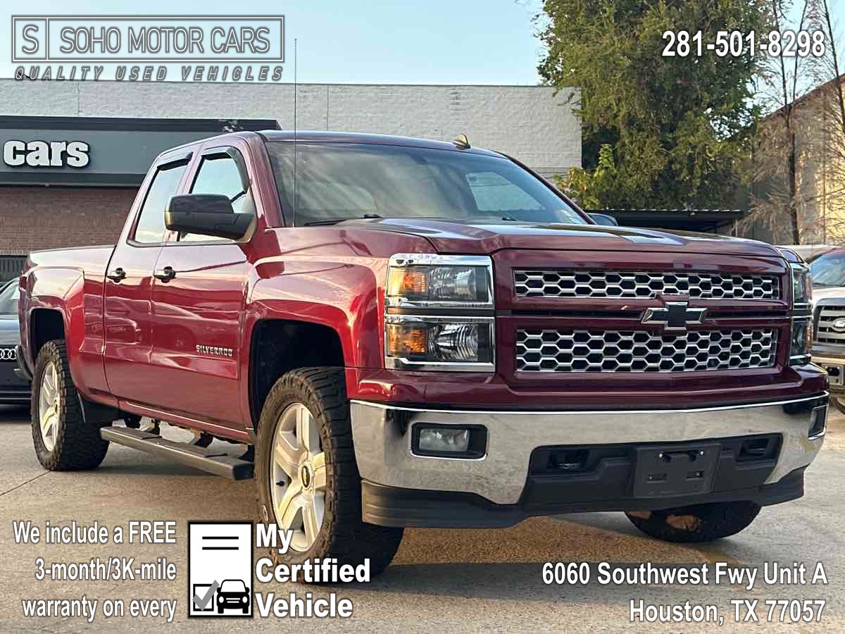 2014 Chevrolet Silverado 1500 4WD Double Cab 143.5" LT w/1LT