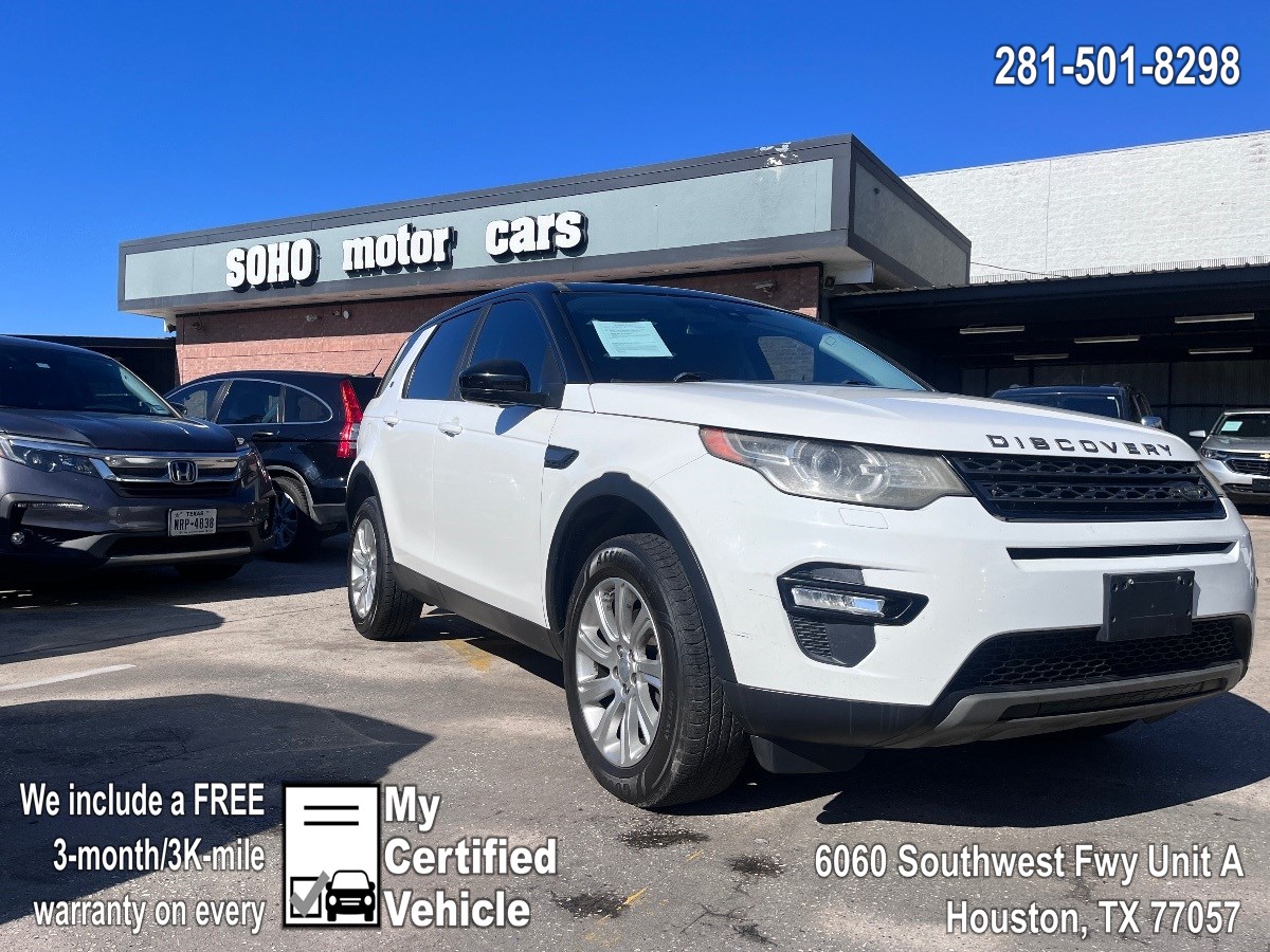 2016 Land Rover Discovery Sport AWD 4dr SE