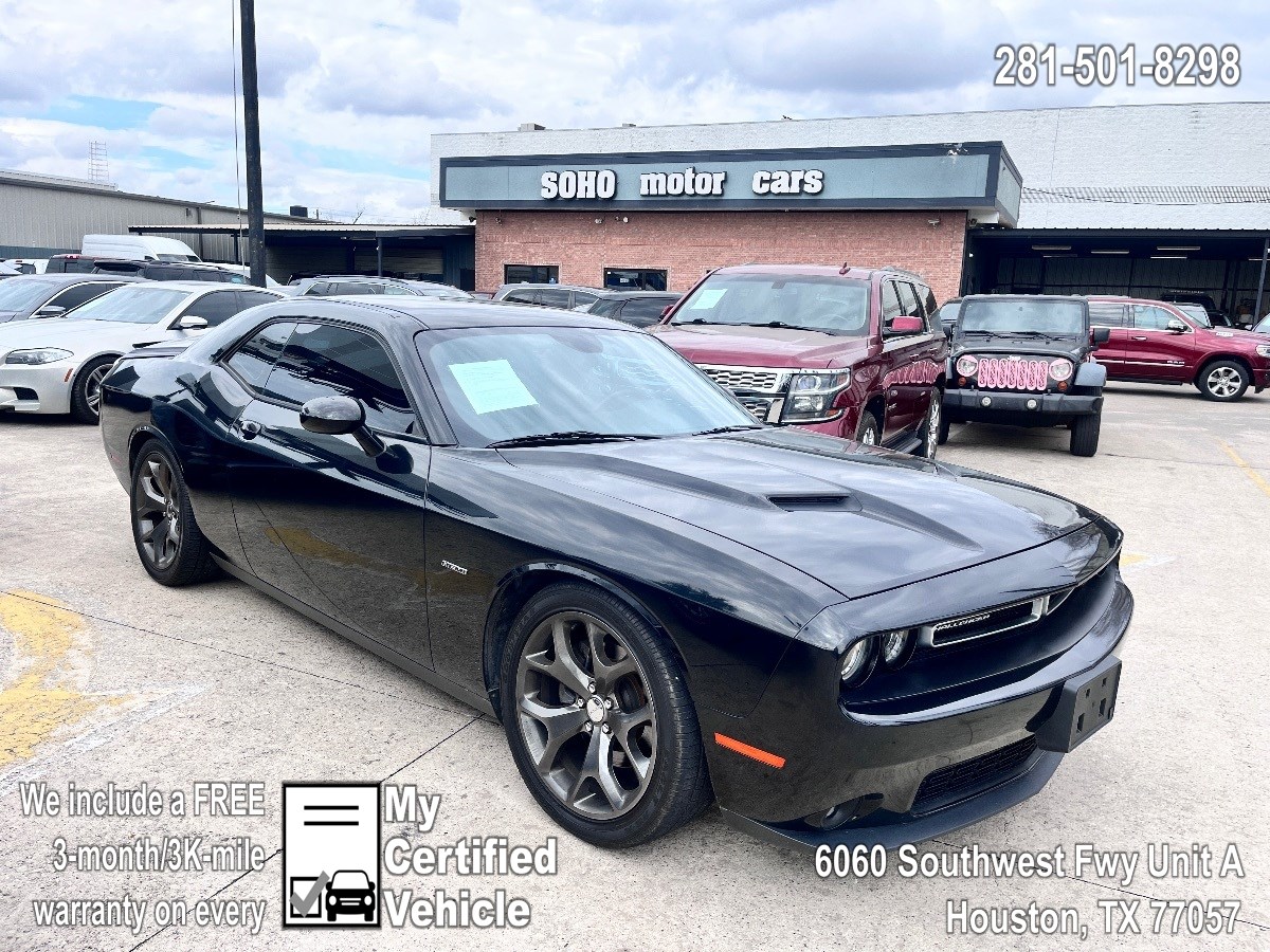 2015 Dodge Challenger R/T Plus 6-Speed Manual