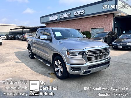 Certified Pre-Owned 2019 Ram 1500 Laramie 4x2 Crew Cab 5'7" Box