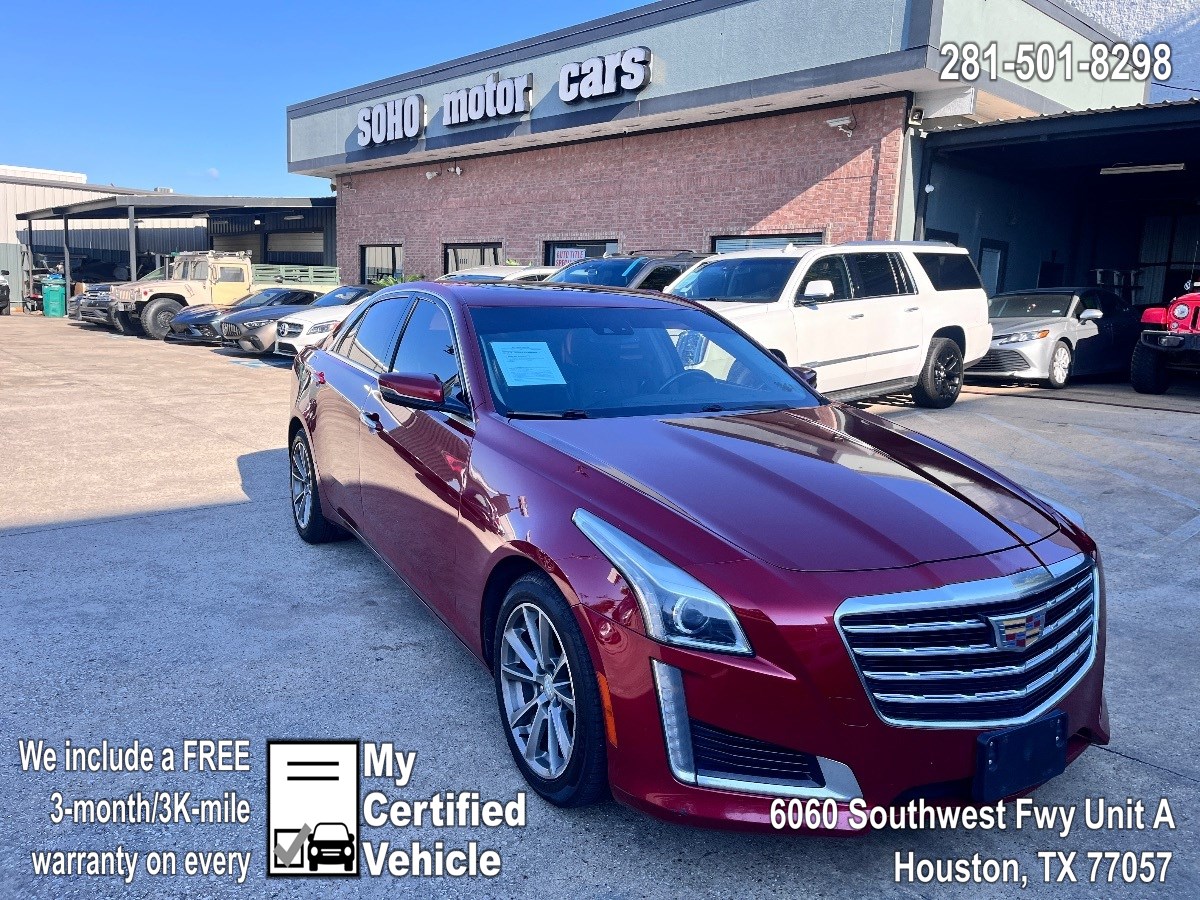 2018 Cadillac CTS Sedan 4dr Sdn 3.6L Luxury AWD