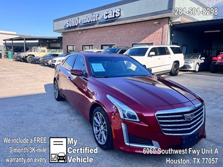 Sold 2018 Cadillac CTS Sedan 4dr Sdn 3.6L Luxury AWD