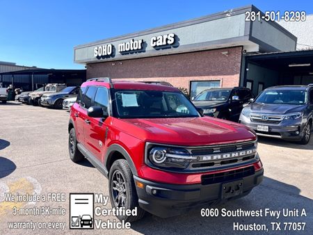 Certified Pre-Owned 2022 Ford Bronco Sport Big Bend 4x4