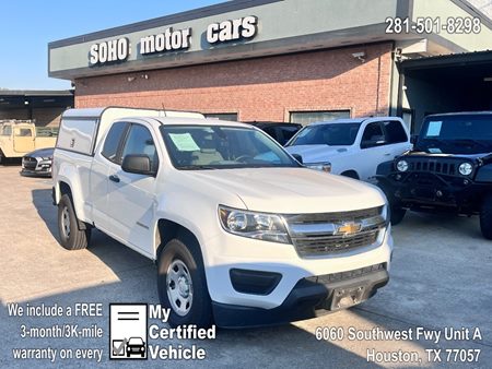 Certified Pre-Owned 2019 Chevrolet Colorado 2WD Work Truck