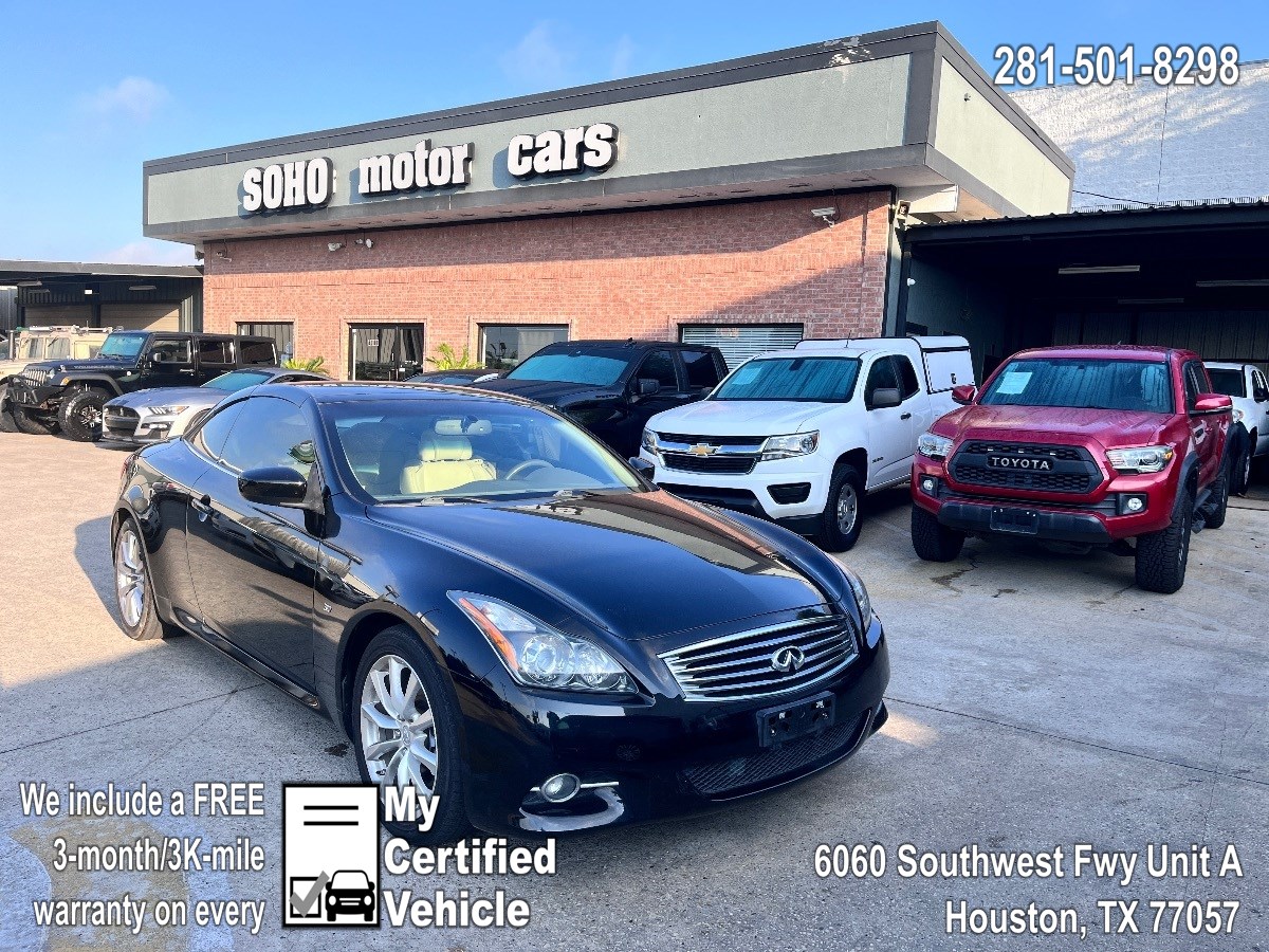 2014 INFINITI Q60 Convertible 2dr PREMIUM PACKAGE & NAVIGATION PACKAGE