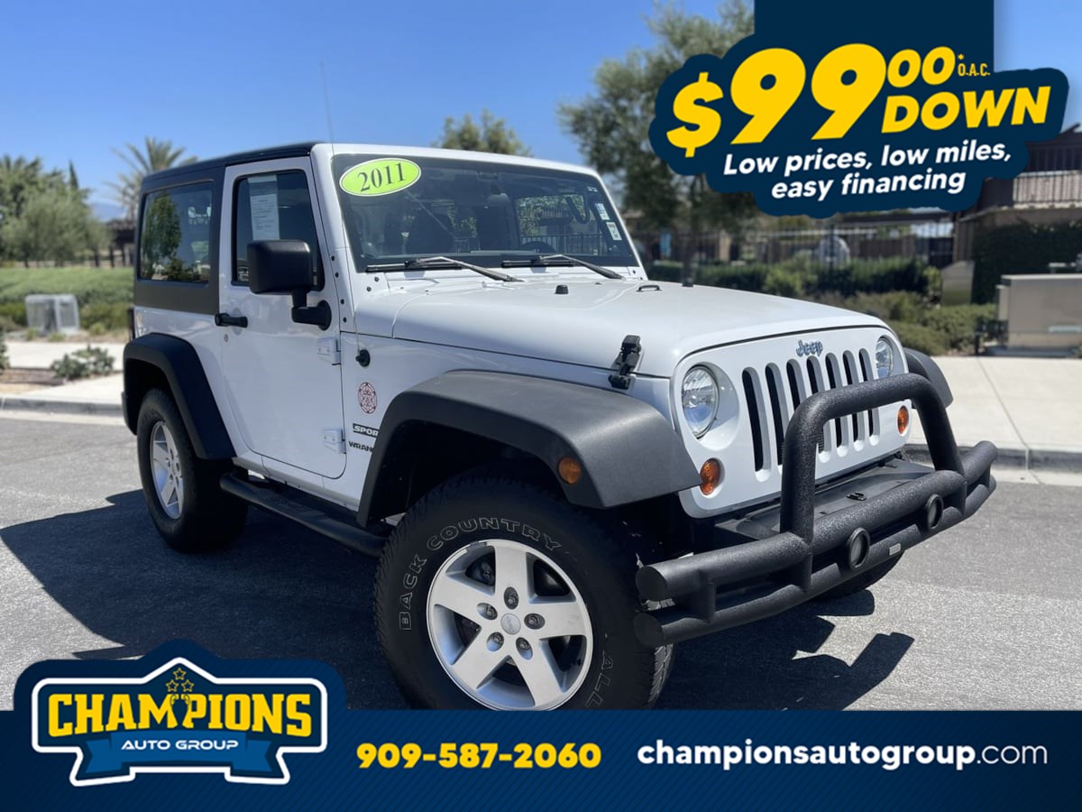 Sold 2011 Jeep Wrangler Sport in Fontana