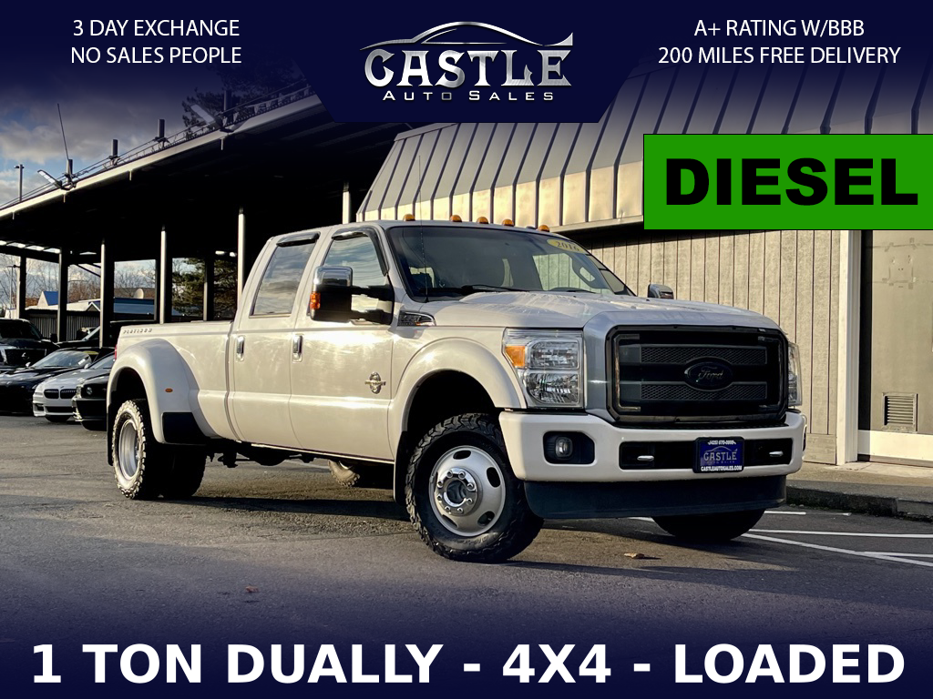 2016 Ford Super Duty F-350 DRW Platinum DRW