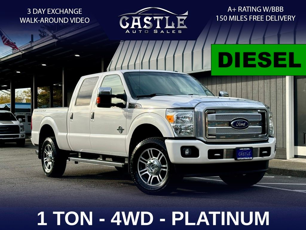 2015 Ford Super Duty F-350 SRW Platinum