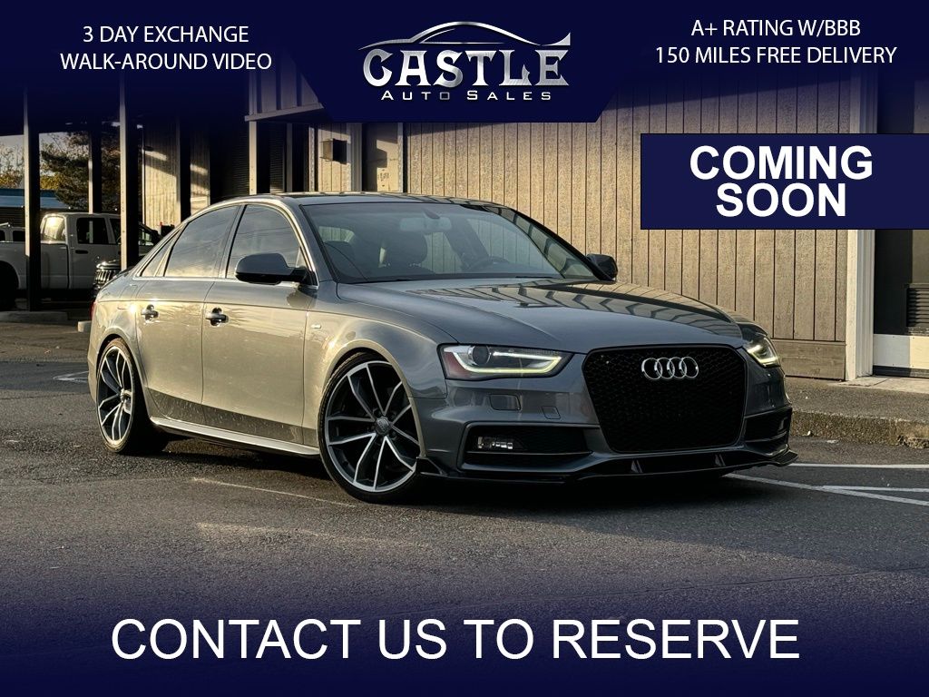 2016 Audi A4 2.0T Premium Plus quattro