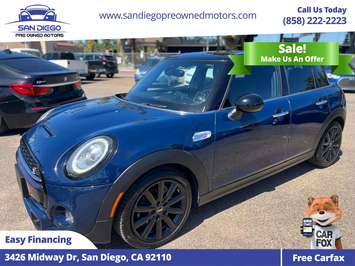 2019 MINI Hardtop 4 Door Cooper S