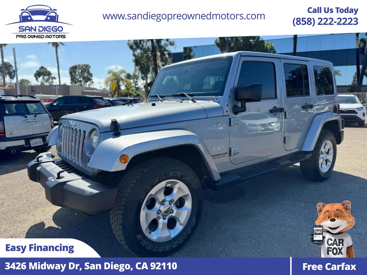 2015 Jeep Wrangler Unlimited Sahara