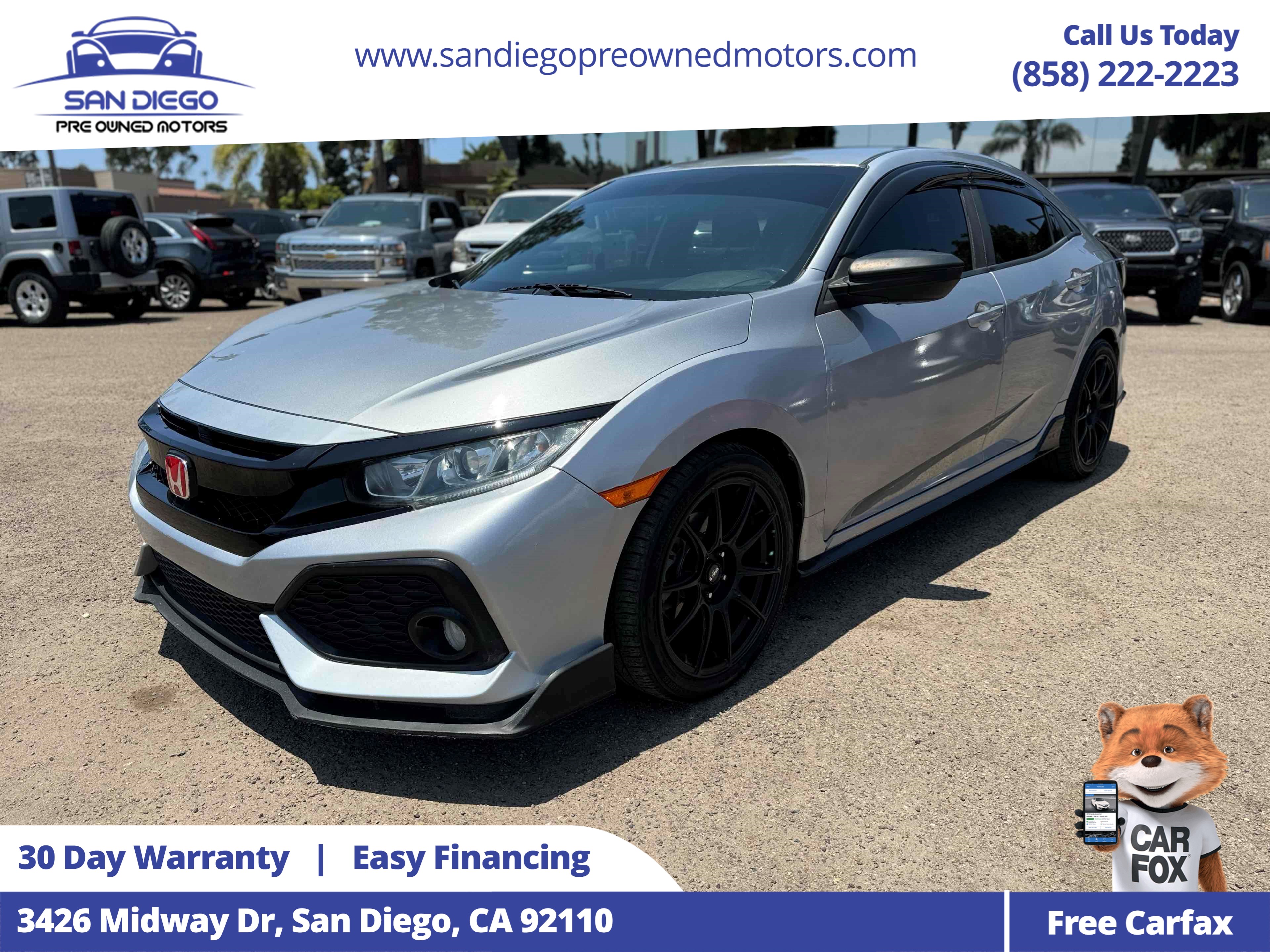 2018 Honda Civic Hatchback Sport