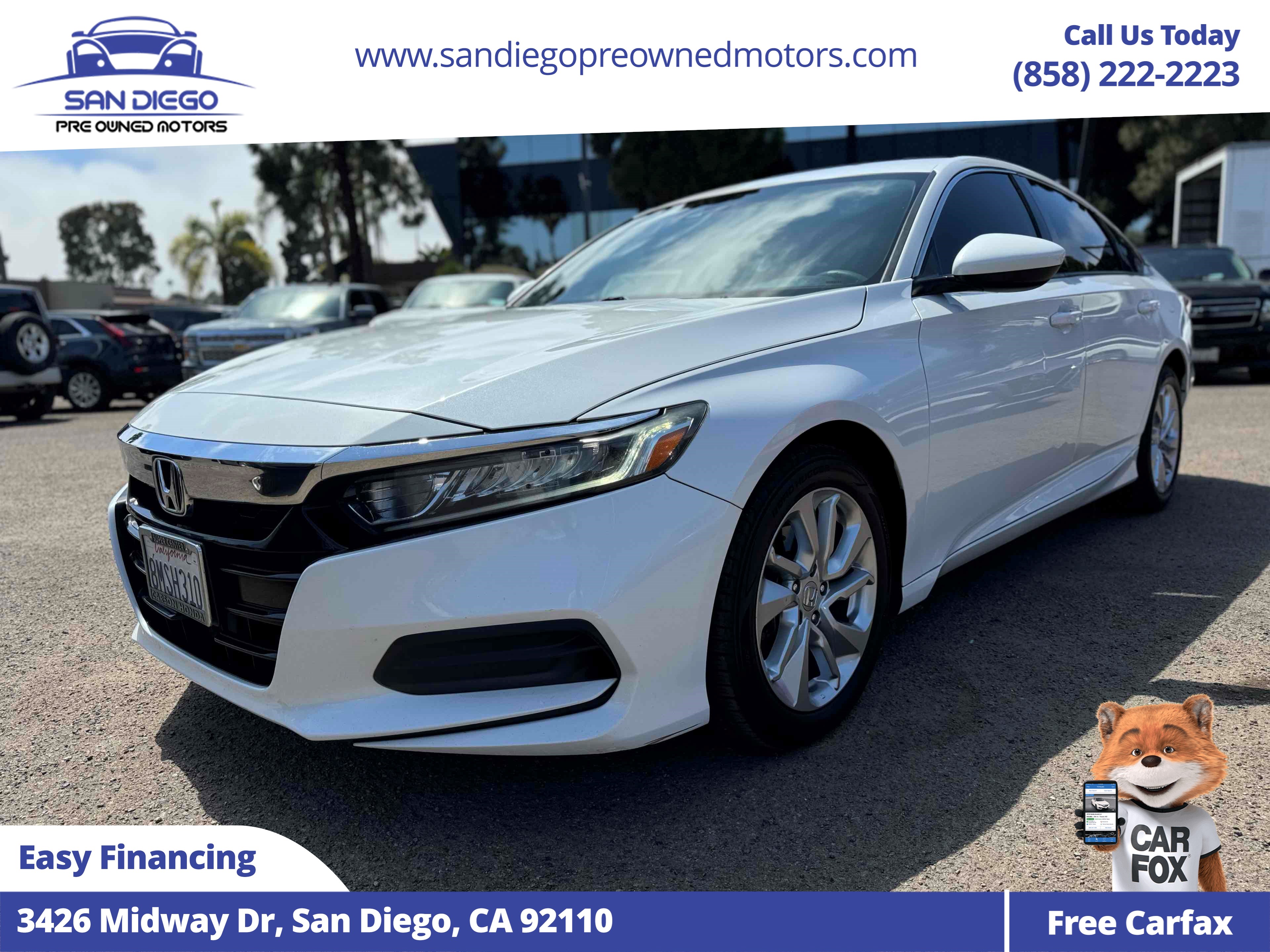 2019 Honda Accord Sedan LX 1.5T