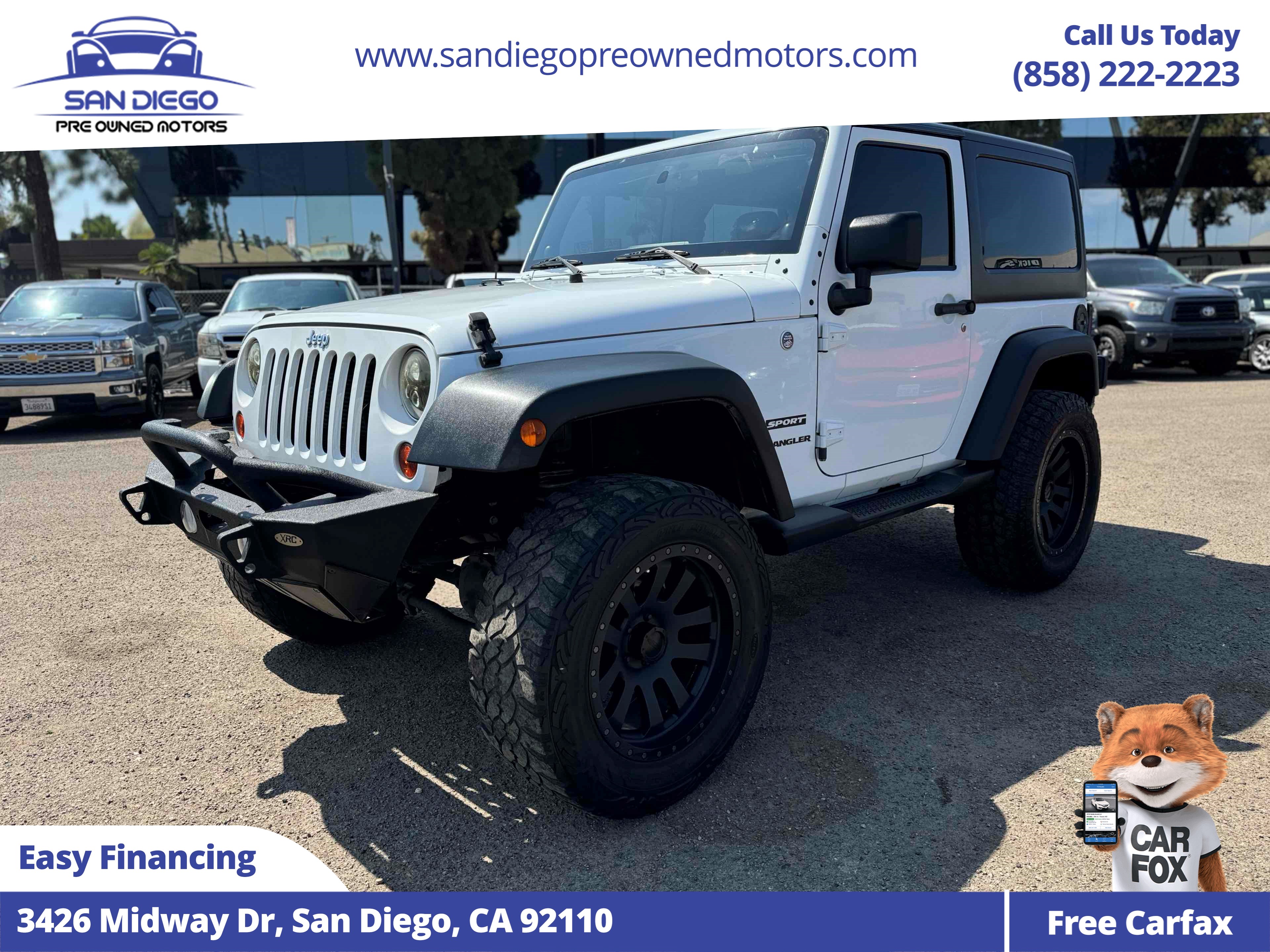 2012 Jeep Wrangler Sport