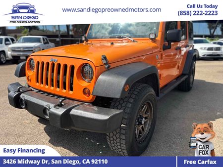 2012 Jeep Wrangler Unlimited Sport