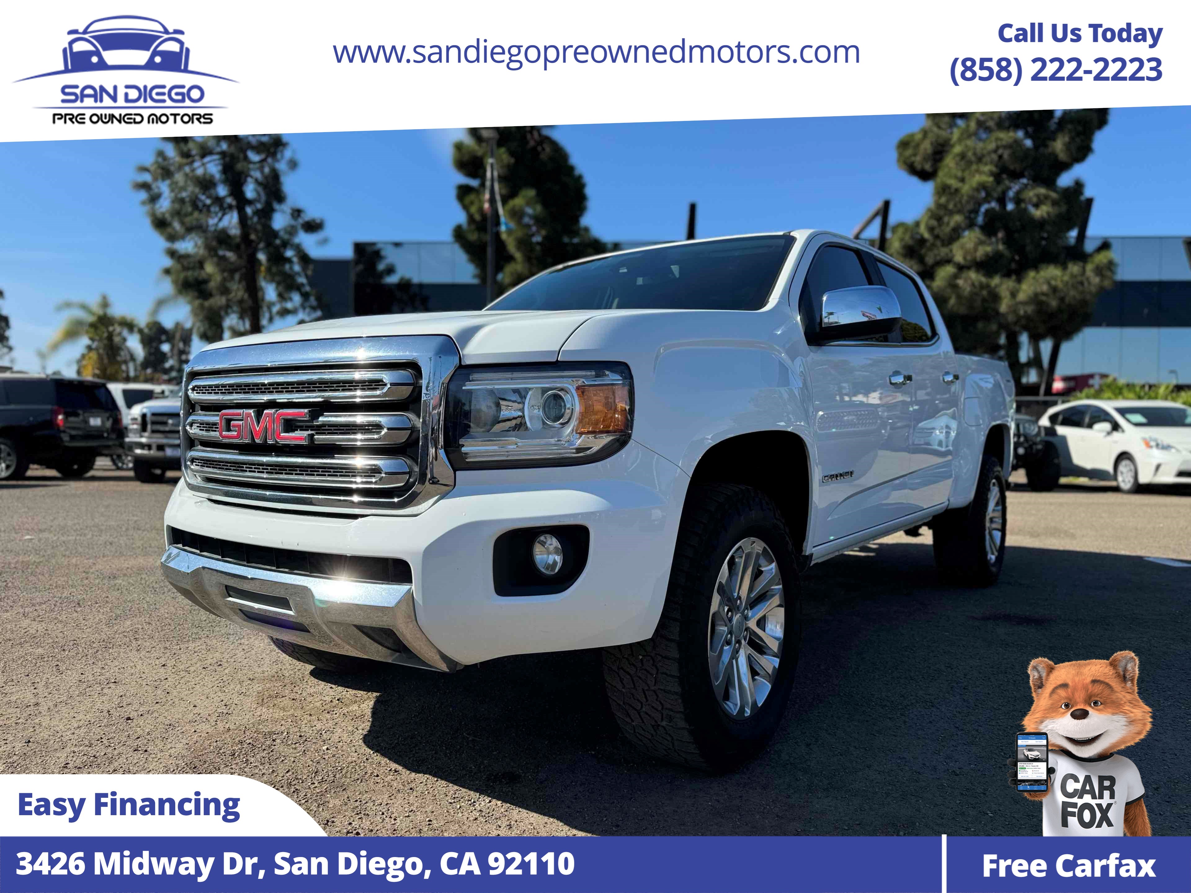 2016 GMC Canyon 4WD SLT