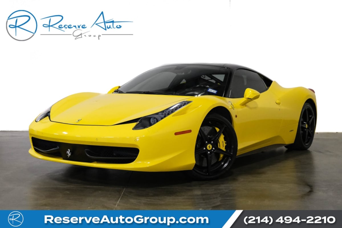 2012 Ferrari 458 Italia 