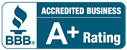 BBB Accredited Business A+ Rating