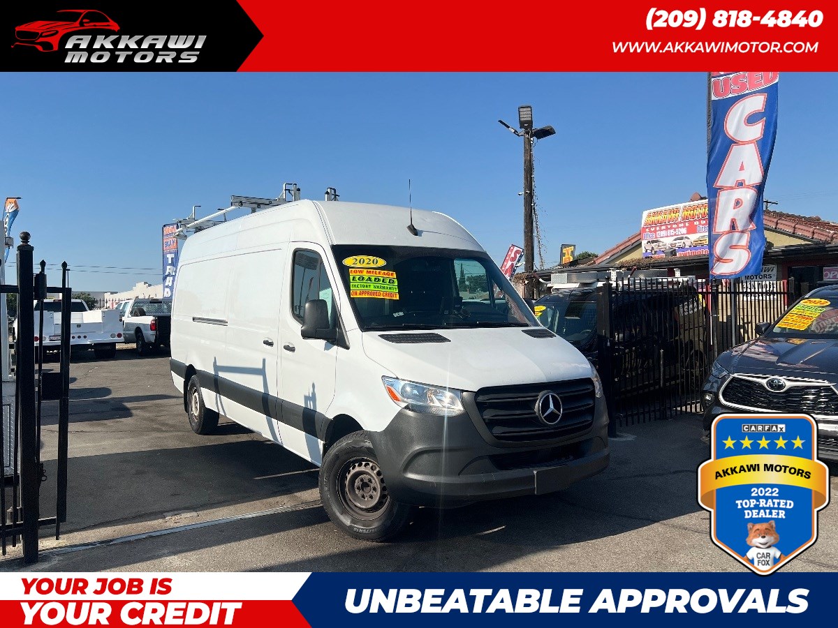 2020 Mercedes-Benz Sprinter Cargo Van 2500 High Roof I4 Gas 170" RWD