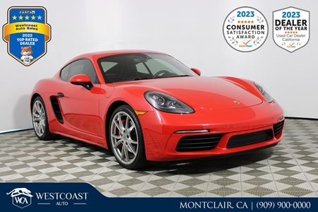 2018 Porsche 718 Cayman S