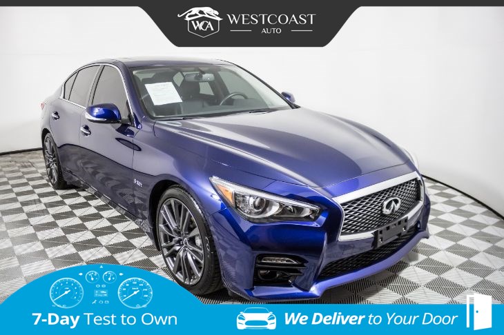 2016 INFINITI Q50 3.0t Red Sport 400