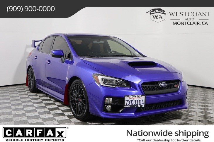 Sold 17 Subaru Wrx Sti In Montclair