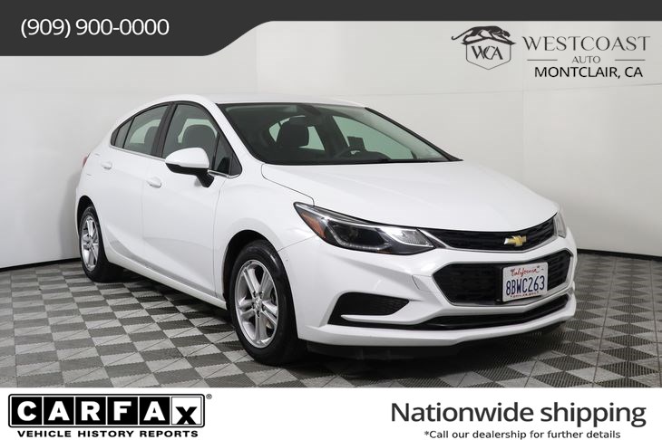 Sold 2017 Chevrolet Cruze Lt In Montclair