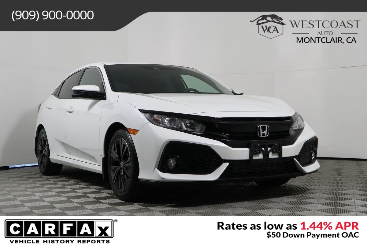 Sold 2019 Honda Civic Hatchback Ex In Montclair