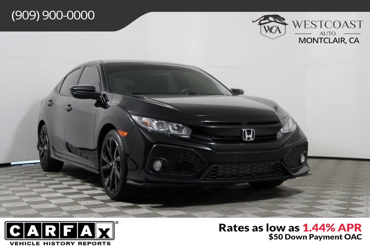 Sold 18 Honda Civic Hatchback Sport In Montclair Sold 18 Honda Civic Hatchback Sport In Montclair