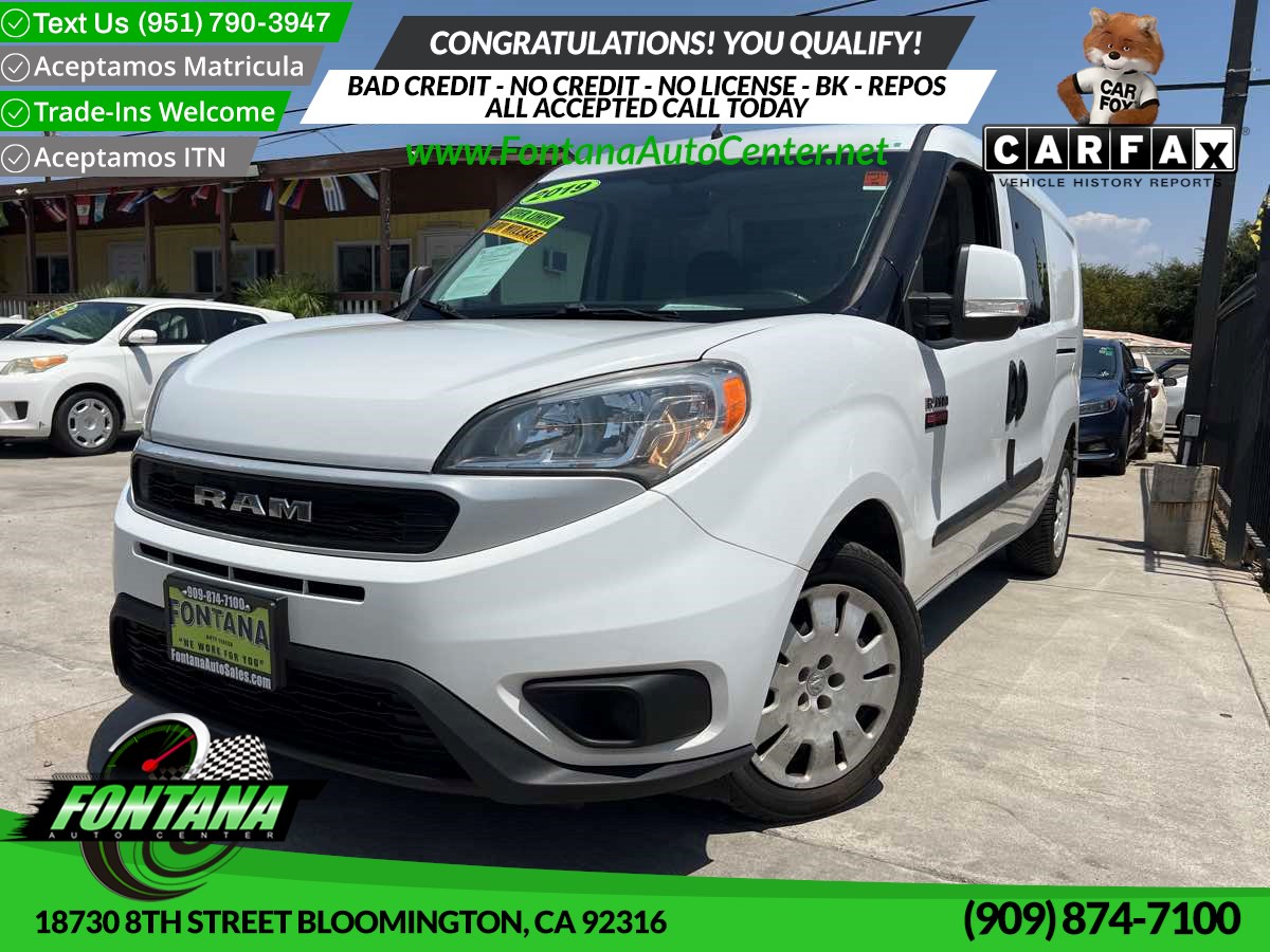 2019 Ram ProMaster City Cargo Van Tradesman SLT