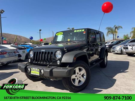 2016 Jeep Wrangler Unlimited Sport