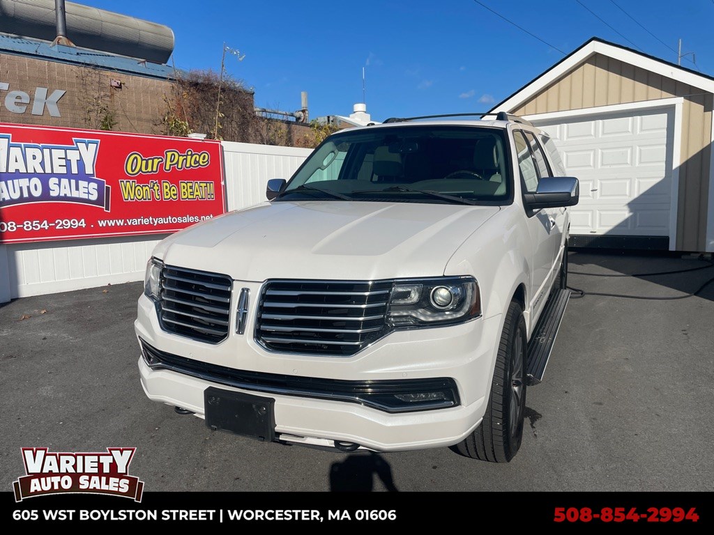 Used 2015 Lincoln Navigator Base with VIN 5LMJJ3JT5FEJ04337 for sale in Worcester, MA