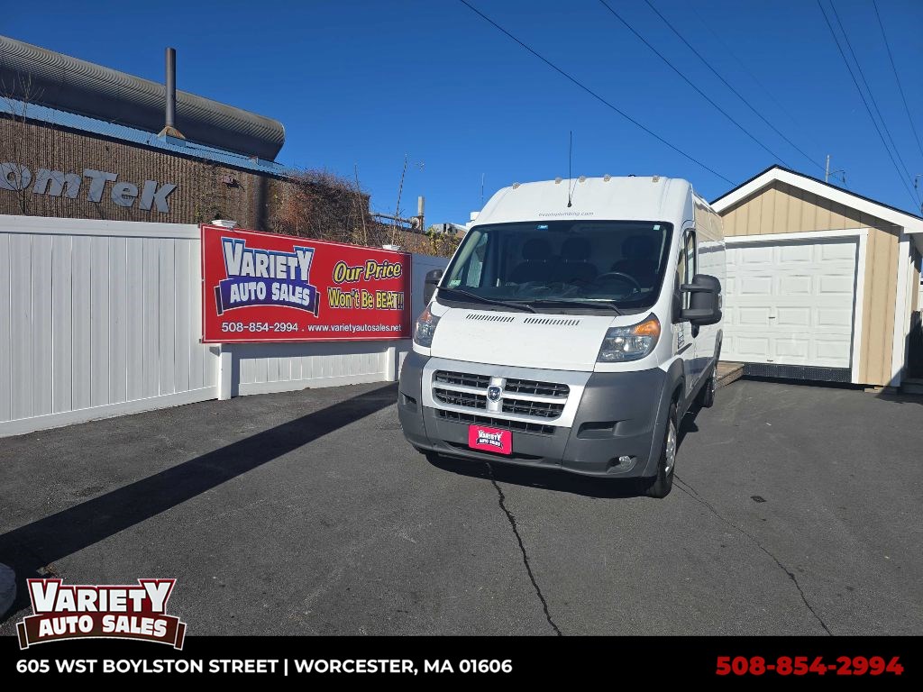 Used 2015 RAM ProMaster Cargo Van Base with VIN 3C6TRVDG7FE501725 for sale in Worcester, MA