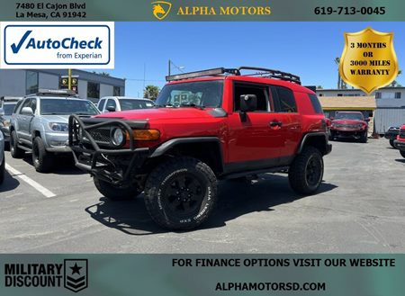 2012 Toyota FJ Cruiser TRAIL TEAM 4WD