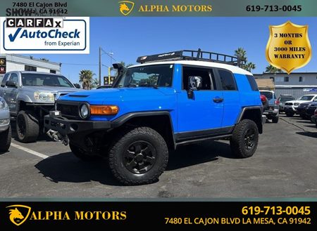 2007 Toyota FJ Cruiser 4WD MANUAL